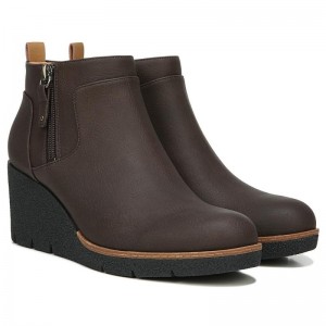 Botas Dr Scholls Bianca Wedge Mujer Marrom | MX3125APZ