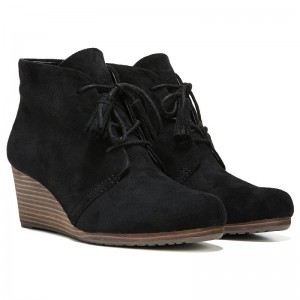 Botas Dr Scholls Dakota Wedge Mujer Negros | MX3098APL