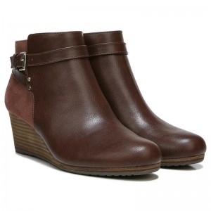 Botas Dr Scholls Double Wedge Mujer Cobra Marrom | MX3111BCY