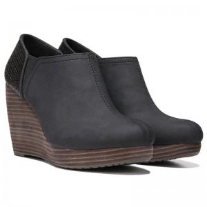 Botas Dr Scholls Harlow Wedge Mujer Negros | MX3103YUB