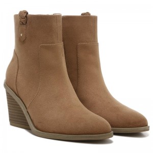 Botas Dr Scholls Mirage Wedge Mujer Marrom | MX3092JJD