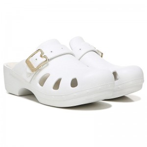 Flat Dr Scholls Original Clog 365 Mujer Blancos | MX3072APL