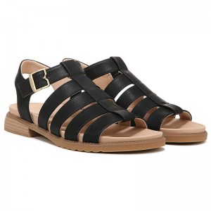 Sandalias Dr Scholls A Ok Gladiator Mujer Negros | MX2960UTA