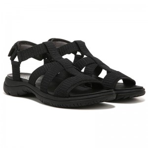 Sandalias Dr Scholls Adalia Mujer Negros | MX2946XFV