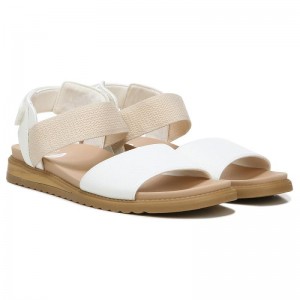 Sandalias Dr Scholls Island Life Mujer Blancos | MX2940QZJ