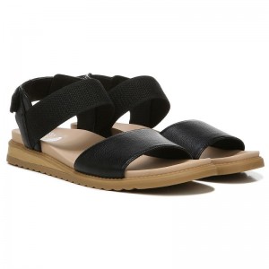 Sandalias Dr Scholls Island Life Mujer Negros | MX2939WYH