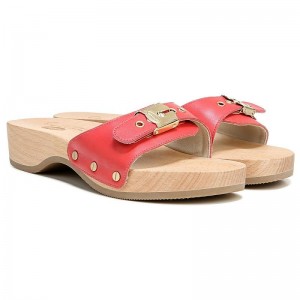 Sandalias Dr Scholls Original Mujer Rojos | MX2995NBZ