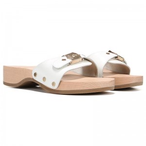 Tacones Dr Scholls Original Sandal Mujer Blancos | MX3063WYP