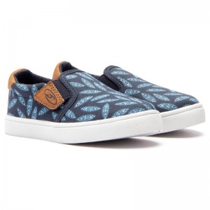 Tenis Dr Scholls Madison II Slip On Niños Azules | MX3236GLQ