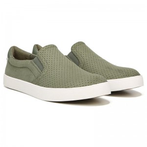 Tenis Dr Scholls Madison Slip On Micro Perf Mujer Verde Oliva | MX2877LHY