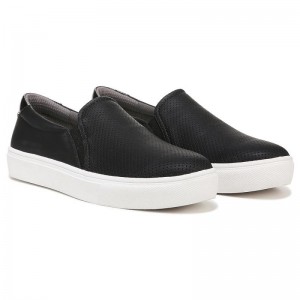 Tenis Dr Scholls Nova Slip On Sintetico Mujer Negros | MX2914ORJ