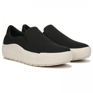 Tenis Dr Scholls Time Off Slip On Mujer Negros | MX2895QZB