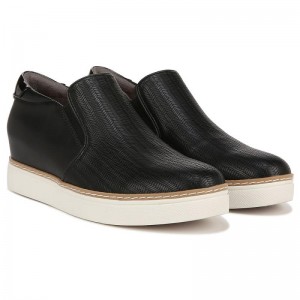 Zapatos Cuña Dr Scholls If Only Sneaker Mujer Negros | MX2847TVW