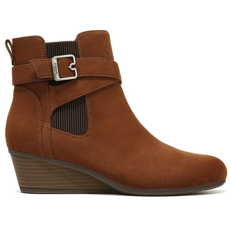 Botas Dr Scholls Berlin Wedge Mujer Cobra Marrom | MX3087CEI