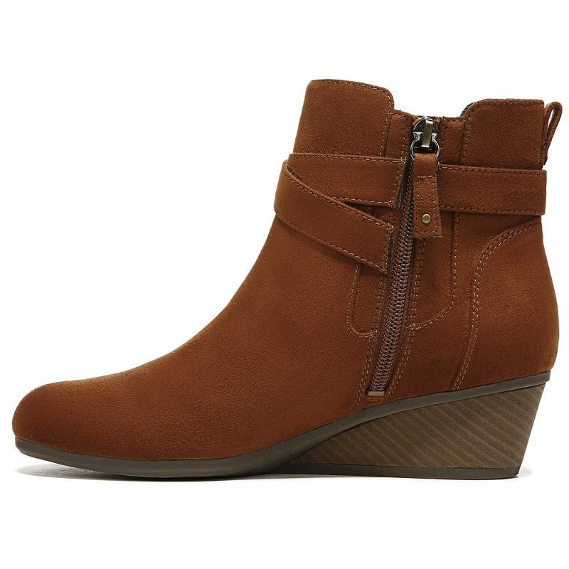 Botas Dr Scholls Berlin Wedge Mujer Cobra Marrom | MX3087CEI