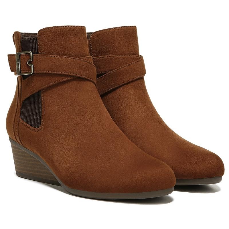 Botas Dr Scholls Berlin Wedge Mujer Cobra Marrom | MX3087CEI