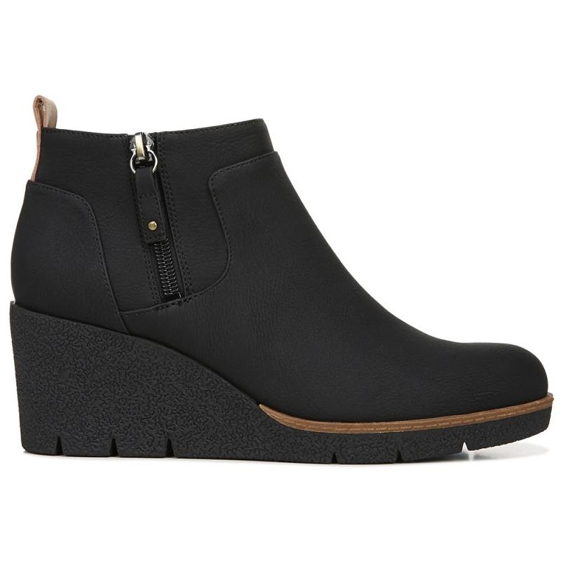 Botas Dr Scholls Bianca Wedge Mujer Negros | MX3124SOL