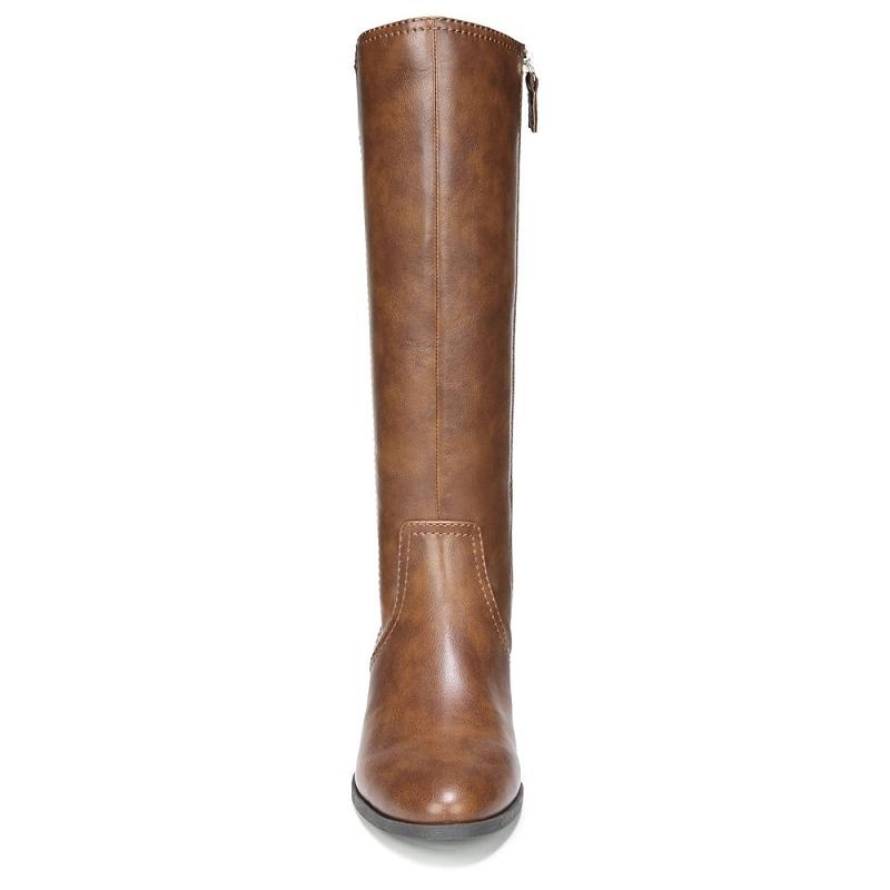 Botas Dr Scholls Brilliance Knee High Mujer Marrom | MX3128ISV