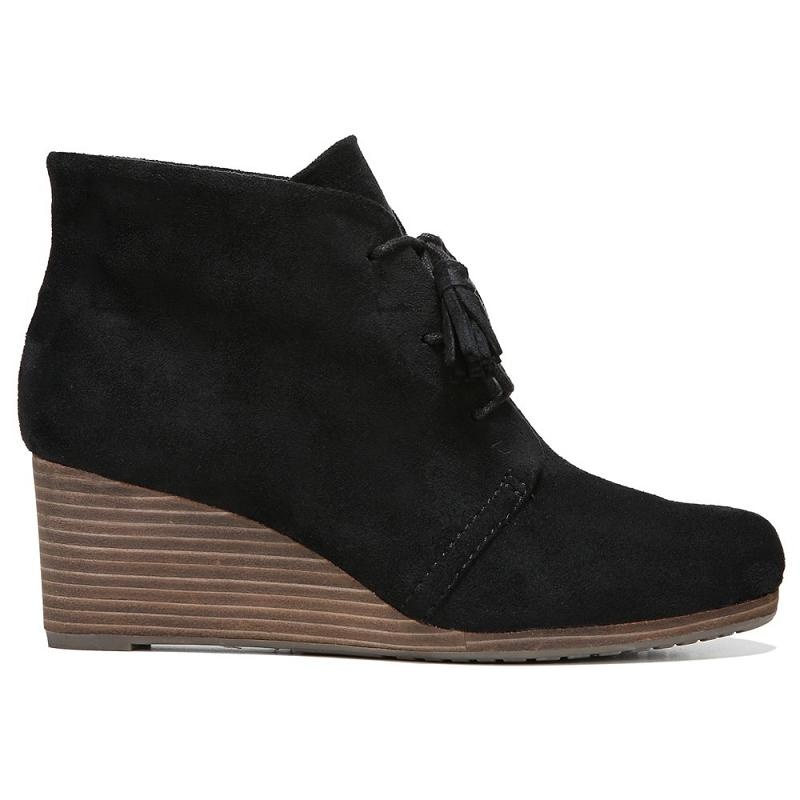 Botas Dr Scholls Dakota Wedge Mujer Negros | MX3098APL