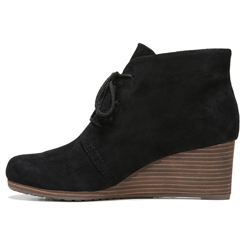 Botas Dr Scholls Dakota Wedge Mujer Negros | MX3098APL