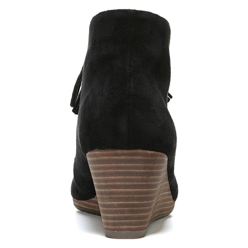 Botas Dr Scholls Dakota Wedge Mujer Negros | MX3098APL