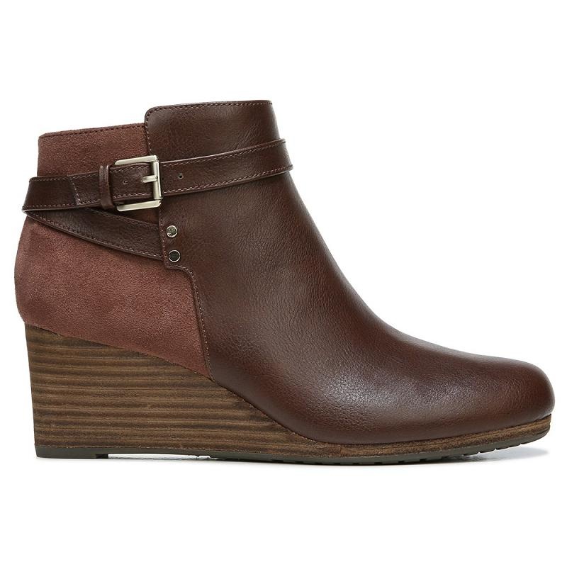 Botas Dr Scholls Double Wedge Mujer Cobra Marrom | MX3111BCY