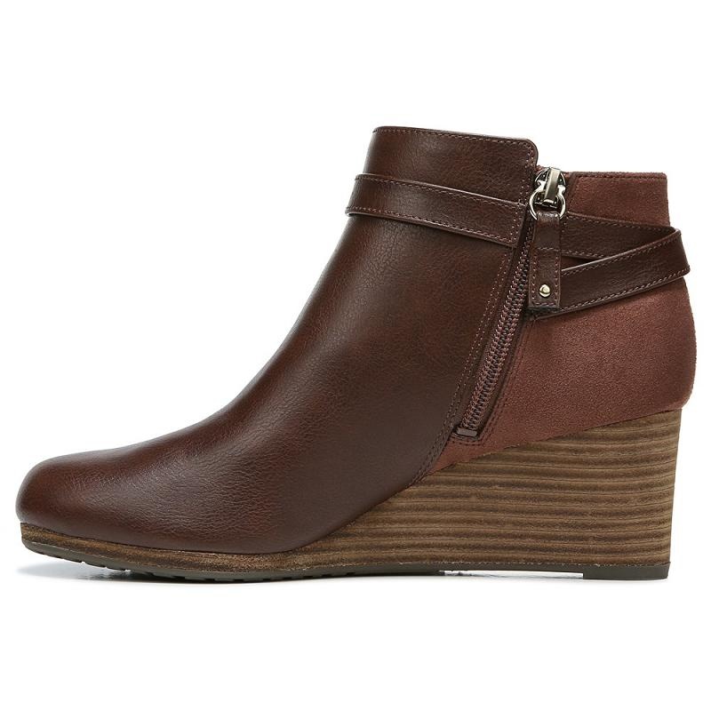 Botas Dr Scholls Double Wedge Mujer Cobra Marrom | MX3111BCY