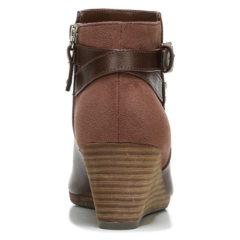 Botas Dr Scholls Double Wedge Mujer Cobra Marrom | MX3111BCY