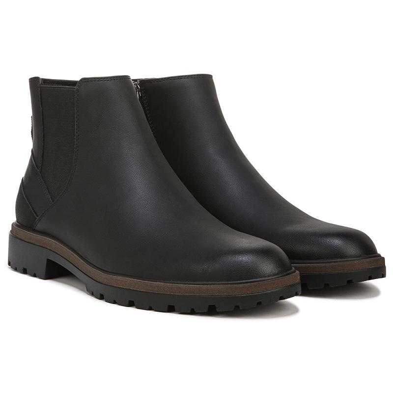 Botas Dr Scholls Graham Chelsea Hombre Negros | MX3195SOS