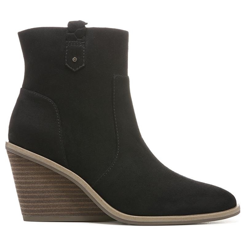 Botas Dr Scholls Mirage Wedge Mujer Negros | MX3093HKF