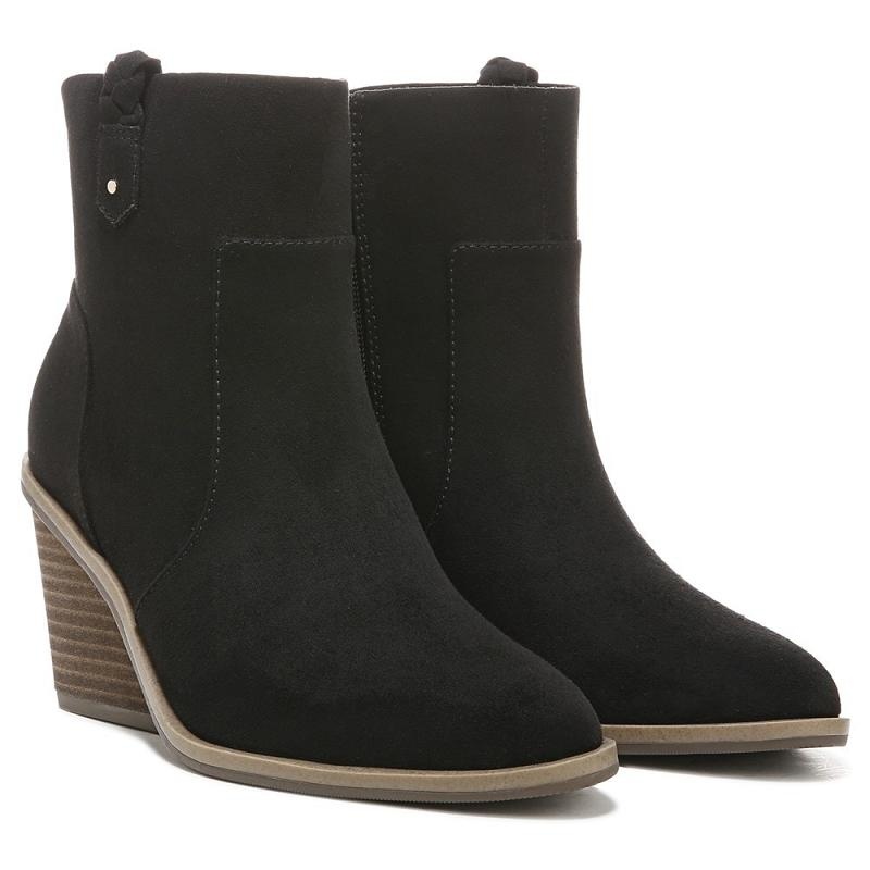 Botas Dr Scholls Mirage Wedge Mujer Negros | MX3093HKF