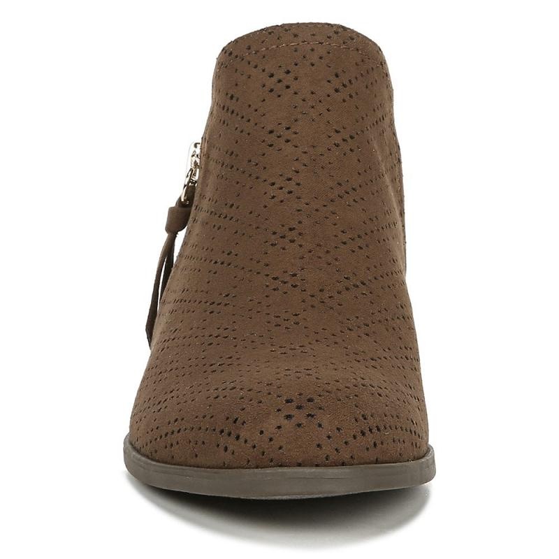 Botas Dr Scholls Rate Zip Mujer Chocolate Marrom | MX3120HKG