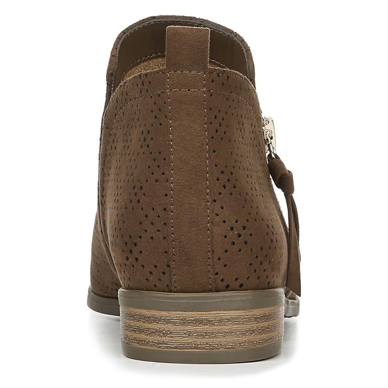 Botas Dr Scholls Rate Zip Mujer Chocolate Marrom | MX3120HKG