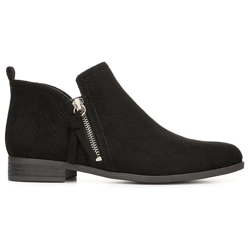 Botas Dr Scholls Rate Zip Mujer Negros | MX3121GLH