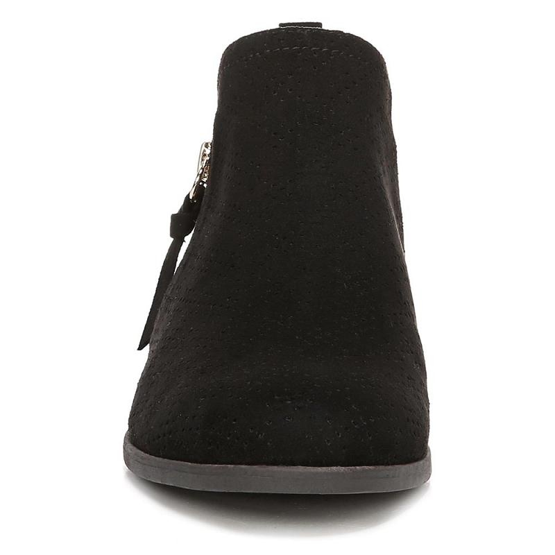 Botas Dr Scholls Rate Zip Mujer Negros | MX3121GLH