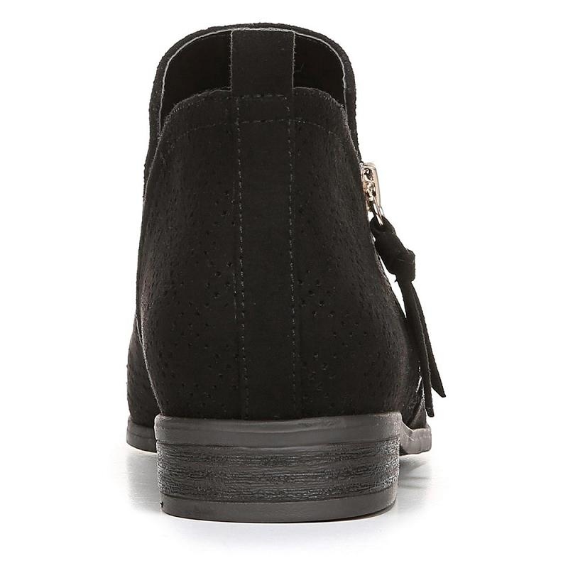 Botas Dr Scholls Rate Zip Mujer Negros | MX3121GLH