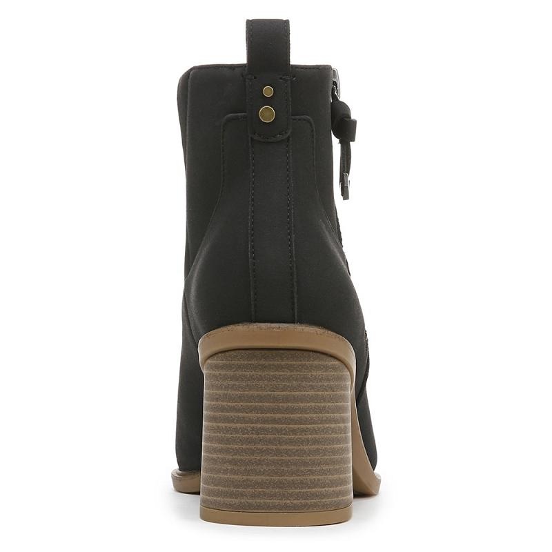 Botas Dr Scholls Rodeo Block Heel Mujer Negros | MX3091KIS