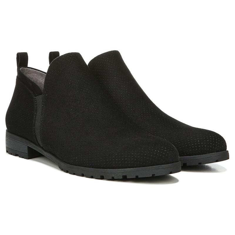 Botas Dr Scholls Rollin Slip On Mujer Negros | MX3122FMJ