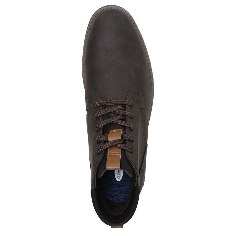 Botas Dr Scholls Syndicate Chukka Hombre Marrom Oscuro | MX3198ORG