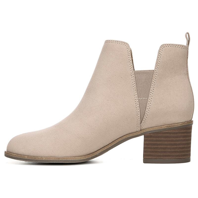 Botas Dr Scholls Teammate Tacón Mujer Beige | MX3108QZE