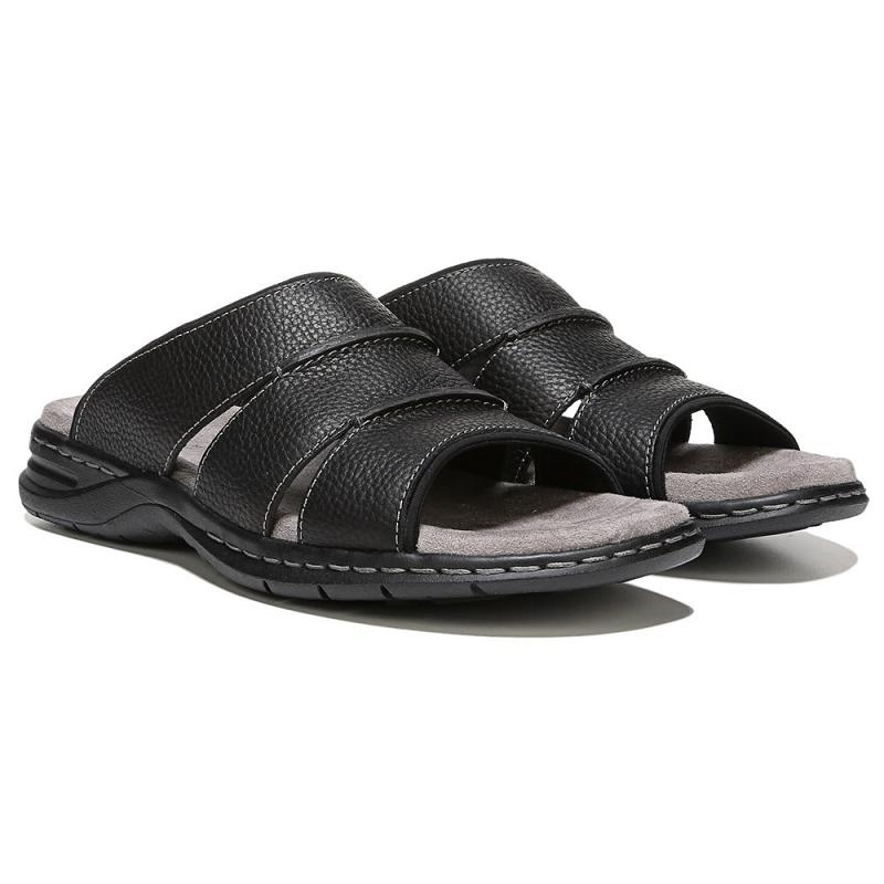 Chanclas Dr Scholls Gordon Hombre Negros | MX3162KIT