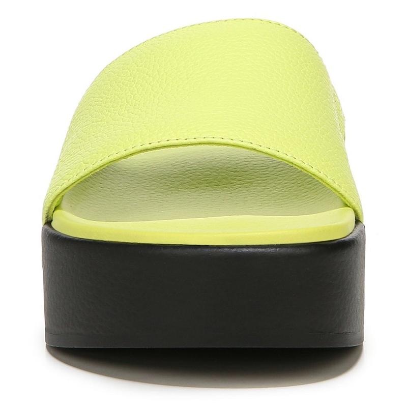 Chanclas Dr Scholls Pisces Max Plataforma Chanclas Mujer Verdes Claro | MX2926GLE