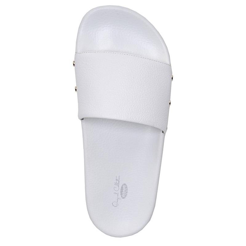 Chanclas Dr Scholls Pisces Pool Chanclas Mujer Blancos | MX2932ORO