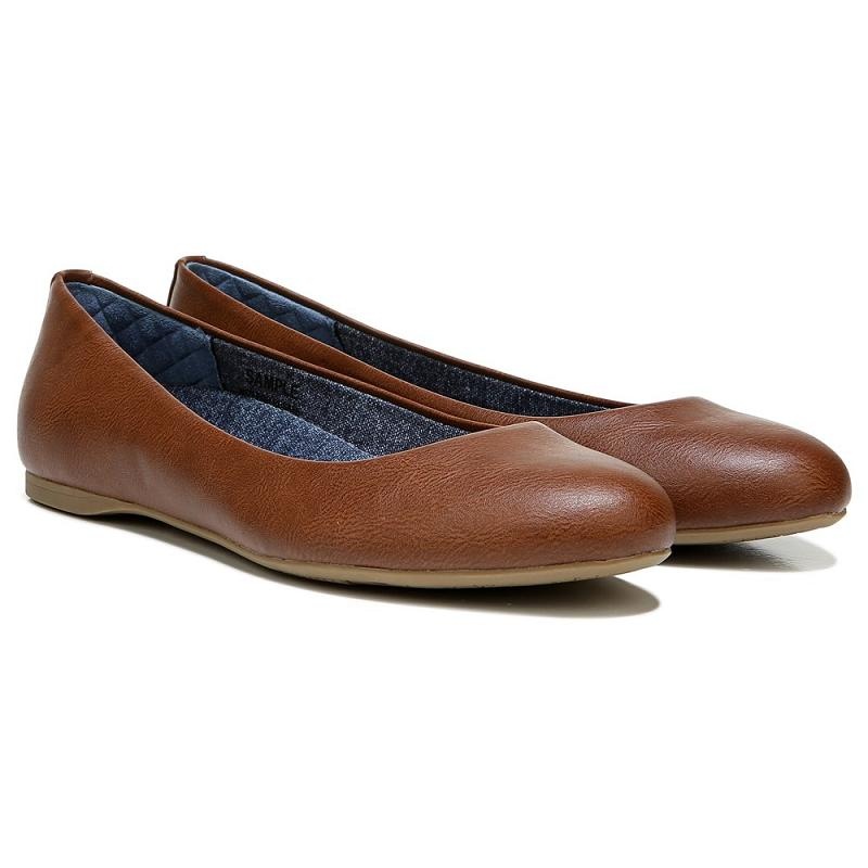 Flat Dr Scholls Giorgie Memory Foam Mujer Cafes | MX3077YUB