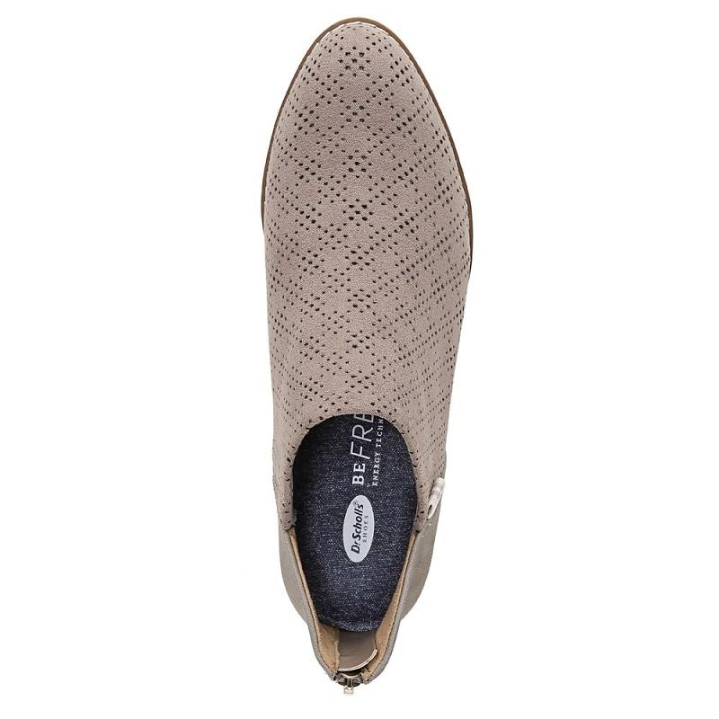 Flat Dr Scholls Insane Shootie Mujer Grises | MX3073PQZ