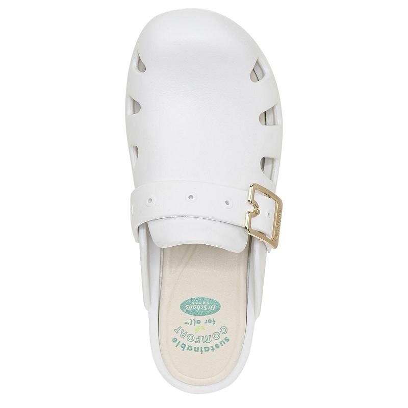 Flat Dr Scholls Original Clog 365 Mujer Blancos | MX3072APL