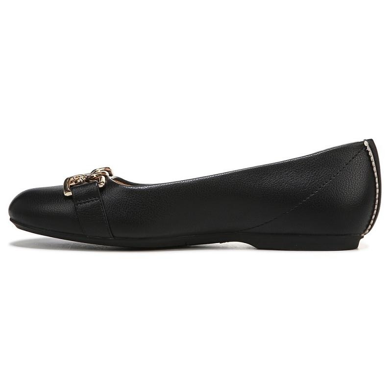 Flat Dr Scholls Wexley Adorn Ballerina Mujer Negros | MX3080EXQ