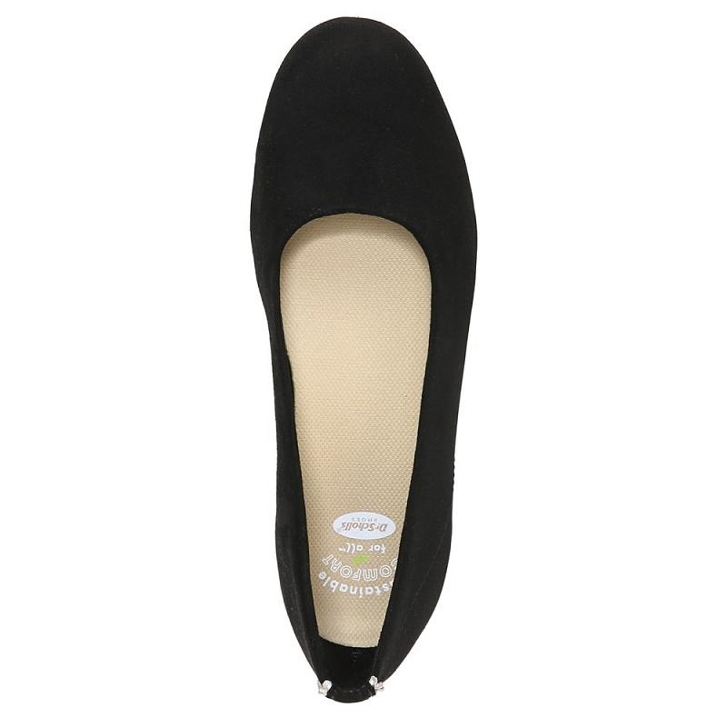 Flat Dr Scholls Wexley Ballerina Mujer Negros | MX3083MAR