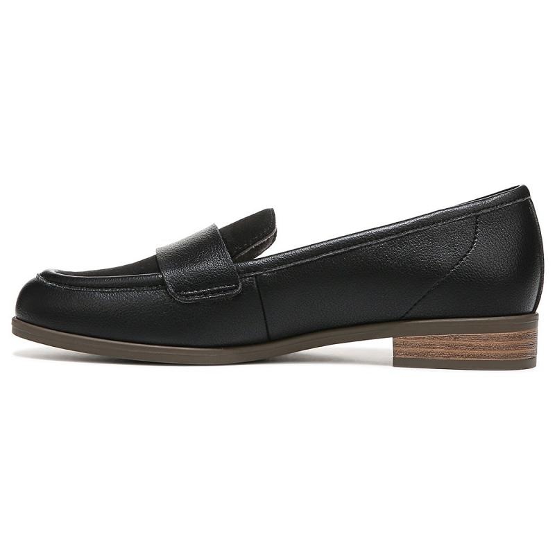 Mocasines Dr Scholls Rate Moc Puntera Mujer Negros | MX3002PQQ