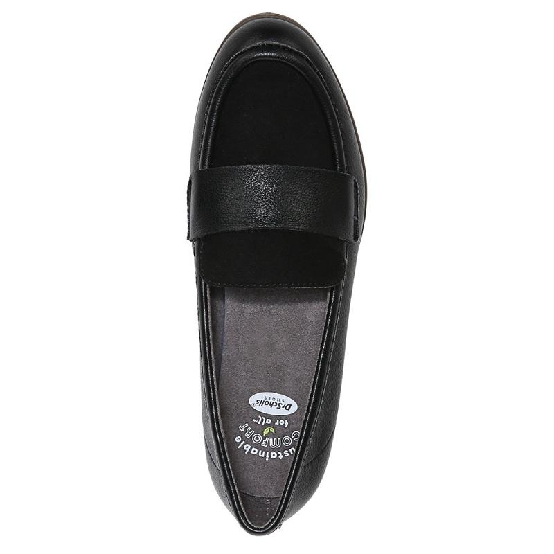 Mocasines Dr Scholls Rate Moc Puntera Mujer Negros | MX3002PQQ